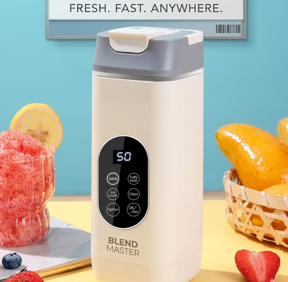 Portable Rechargeable Blender Bottle