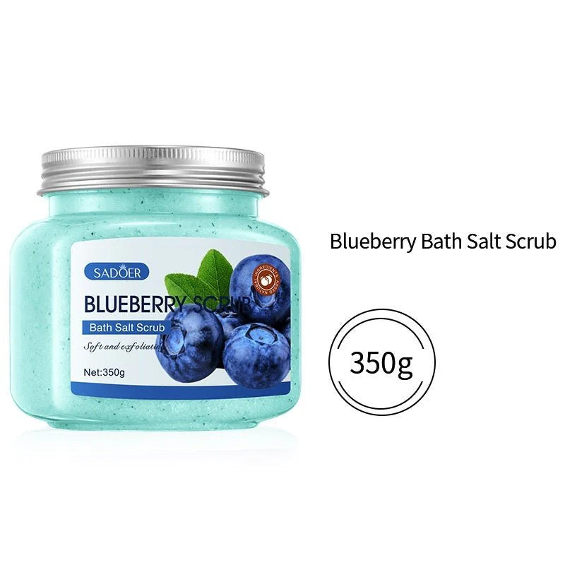 Blueberry Bath Salt Scrub Cream Exfoliating – 350g