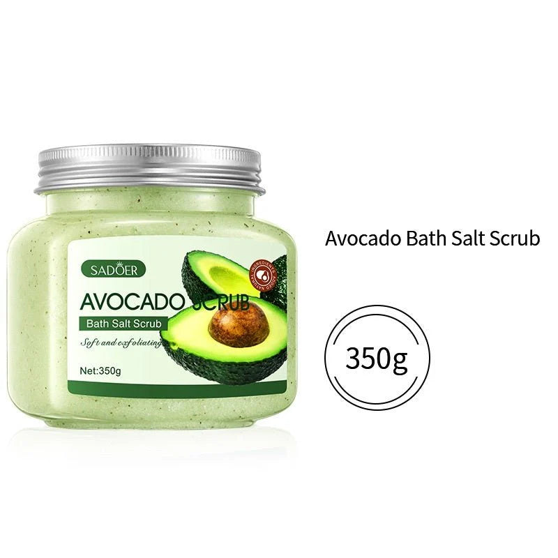 Avocado Bath Salt Scrub Cream Exfoliating – 350g