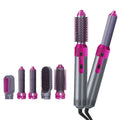 5-in-1 Ceramic Hot Air Brush Styler – Blow Dry, Curl & Straighten