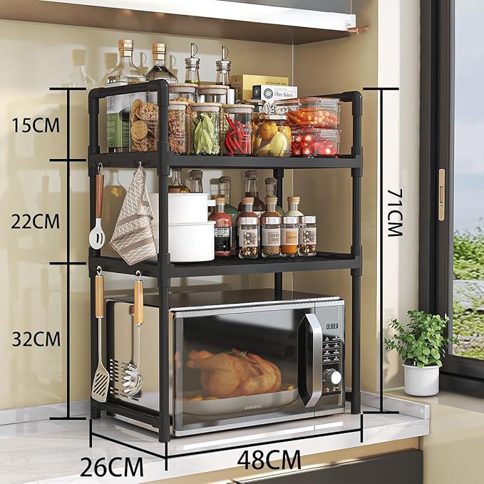 Kitchen Multifunctional Storage Rack – Multi-Layer Organizer