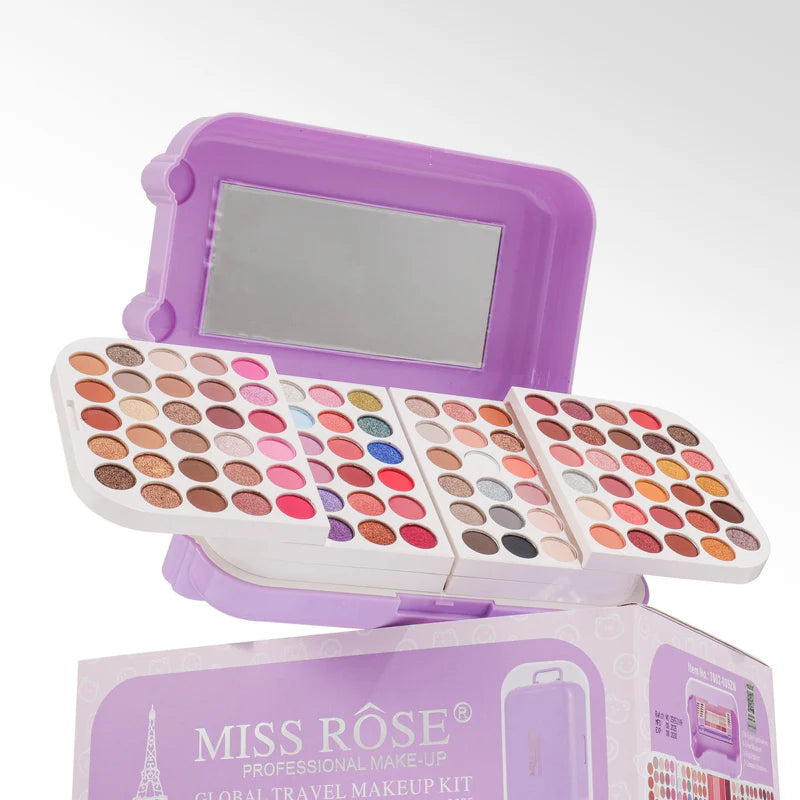Miss Rose Travel Time Global Makeup Kit – Girls Complete Beauty Box