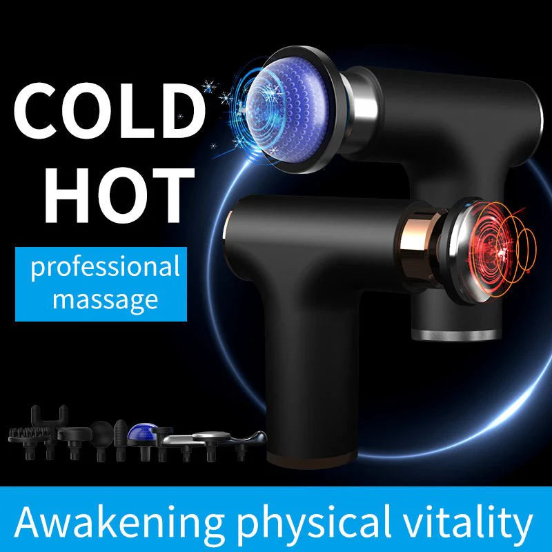 Muscle Massage Gun with 4 Heads – Deep Tissue Percussion Massager FH-820