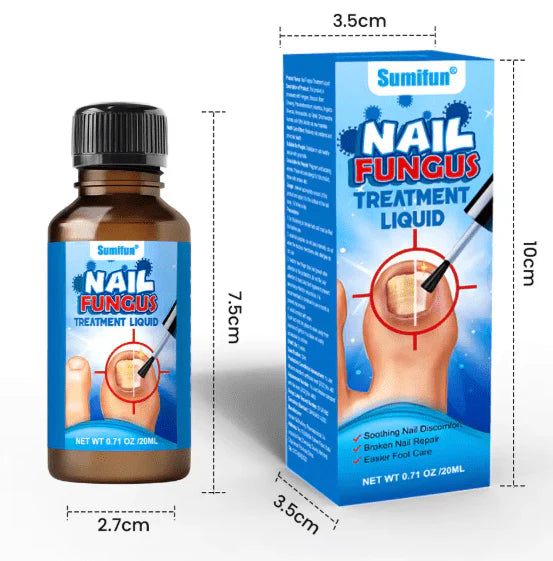 Sumifun Nail Fungus Treatment Liquid – Antifungal Nail Repair Solution 20ml